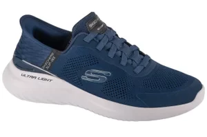 Skechers Slip-Ins: Bounder 2.0 - Emerged 232459-NVY, Męskie, Granatowe, buty sneakers, przewiewna siateczka, rozmiar: 41