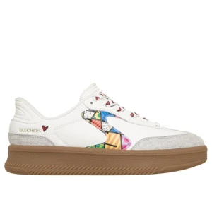 Skechers Slip-ins Britto: Hotshot HI - Britto Landscape - Biały / Wielokolorowy