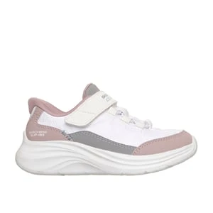 Skechers Slip-ins: Comfy Sprints - Cozy Fit - Bialy/Lawendowy