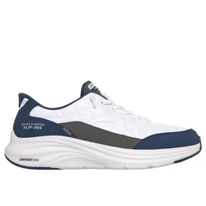 Skechers Slip-ins: Contour Foam - Cozy Fit - Bialy/Granatowy