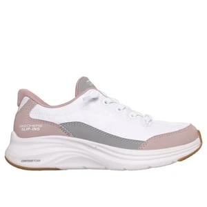 Skechers Slip-ins: Contour Foam - Cozy Fit - Bialy/Lawendowy