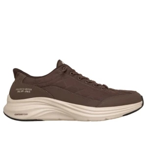 Skechers Slip-ins: Contour Foam - Cozy Fit - Brazowy