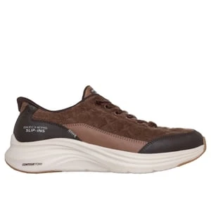 Skechers Slip-ins: Contour Foam - Cozy Fit Cordelux - Brazowy