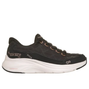 Skechers Slip-ins: Contour Foam - Cozy Fit - Czarny / Rozowe Zloto
