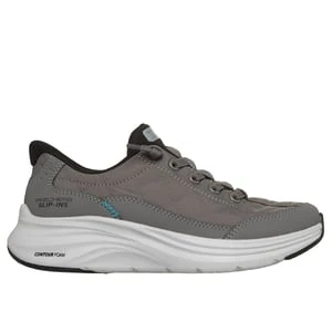 Skechers Slip-ins: Contour Foam - Cozy Fit - Grafitowy/Czarny