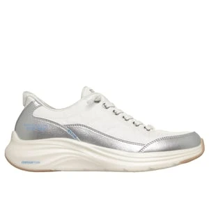 Skechers Slip-ins: Contour Foam - Metallic Dream - Bialy/Srebrny