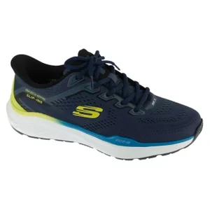 Skechers Slip-Ins: Equalizer 6.0 - Loyde 233105-NVMT, Męskie, Granatowe, buty sneakers, skóra licowa, rozmiar: 41