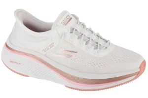 Skechers Slip-Ins: Go Run Elevate 2.0 - Banyan 129006-WPK, Damskie, Białe, buty do biegania, tkanina, rozmiar: 36