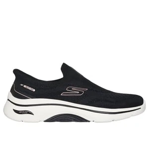 Skechers Slip-Ins: GO WALK Arch Fit 2.0 - Tatum - Czarny/Rozowe Zloto
