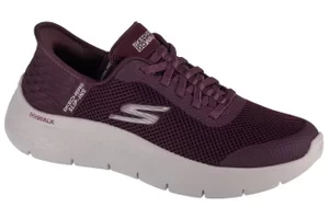 Skechers Slip-Ins: GO WALK Flex - Grand Entry 124836-BURG, Damskie, Bordowe, buty sneakers, tkanina, rozmiar: 36