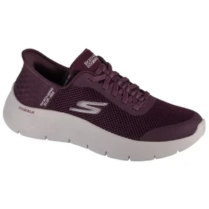 Skechers Slip-Ins: GO WALK Flex - Grand Entry 124836-BURG, Damskie, Bordowe, buty sneakers, tkanina, rozmiar: 36