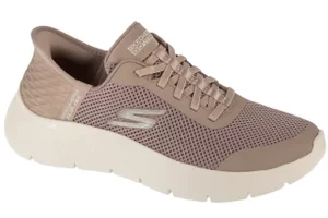 Skechers Slip-Ins: GO WALK Flex - Grand Entry 124836-TPE, Damskie, Beżowe, buty sneakers, tkanina, rozmiar: 36