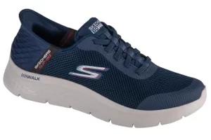 Skechers Slip-Ins: Go Walk Flex - Hands Up 216324-NVY, Męskie, Granatowe, buty sneakers, tkanina, rozmiar: 40