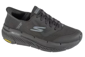 Skechers Slip-Ins: GO WALK Flex - New World 216505-BBK, Męskie, Czarne, buty sneakers, tkanina, rozmiar: 40