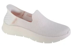 Skechers Slip-Ins: GO WALK Flex - Relish 124963-OFWT, Damskie, Białe, buty sneakers, tkanina, rozmiar: 36