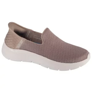 Skechers Slip-Ins: GO WALK Flex - Relish 124963-TPBL, Damskie, Beżowe, buty sneakers, tkanina, rozmiar: 36