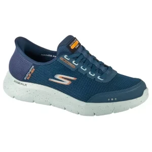 Skechers Slip-Ins: Go Walk Flex - Waterproof 216330-NVY, Męskie, Granatowe, buty do biegania, tkanina, rozmiar: 42,5