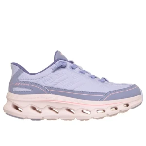 Skechers Slip-ins: GO WALK Glide-Step 2.0 - Cozy Fit - Lawendowy