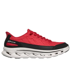 Skechers Slip-ins: GO WALK Glide-Step 2.0 - Cozy Fit Walker - Czerwony/Czarny