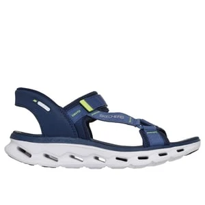 Skechers Slip-ins: GO WALK Glide-Step 2.0 SandaÅ‚y - Gerry - Granatowy/Limonkowy