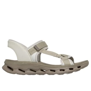 Skechers Slip-ins: GO WALK Glide-Step 2.0 SandaÅ‚y - Gerry - Naturalny/Szarobrazowy