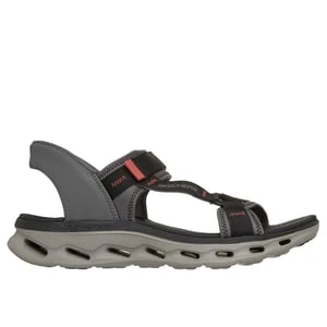 Skechers Slip-ins: GO WALK Glide-Step 2.0 SandaÅ‚y - Gerry - Szary/Czerwony