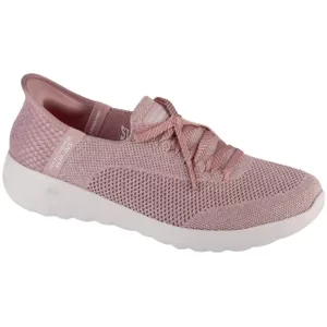 Skechers Slip-Ins: Go Walk Joy - Abby 124649-MVE, Damskie, Różowe, buty sneakers, tkanina, rozmiar: 35