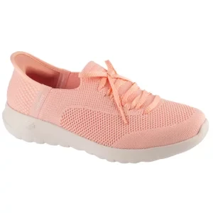 Skechers Slip-Ins: Go Walk Joy - Abby 124649-PCH, Damskie, Różowe, buty sneakers, tkanina, rozmiar: 36