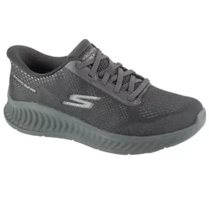Skechers Slip-Ins: Go Walk Now - Payton 216375-BBK, Męskie, Czarne, buty sneakers, tkanina, rozmiar: 42
