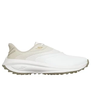 Skechers Slip-ins Golf Waterproof: Flow SI - Bialy/Naturalny