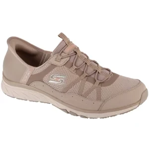 Skechers Slip-ins: Gratis Sport - Leisurely 104289-TPE, Damskie, Beżowe, buty sneakers, tkanina, rozmiar: 36