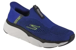 Skechers Slip-ins: Max Cushioning - Advantageous 220389-BLBK, Męskie, Niebieskie, buty sneakers, tkanina, rozmiar: 43,5