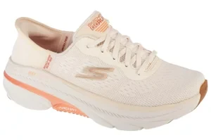 Skechers Slip-Ins: Max Cushioning Arch Fit 2.0 - Antilles 128947-NTPK, Damskie, Białe, buty do biegania, tkanina, rozmiar: 36