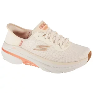 Skechers Slip-Ins: Max Cushioning Arch Fit 2.0 - Antilles 128947-NTPK, Damskie, Białe, buty do biegania, tkanina, rozmiar: 36