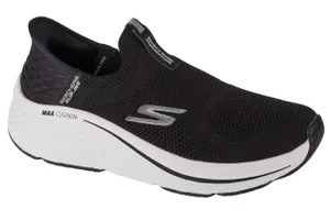 Skechers Slip-Ins Max Cushioning Elite 2.0 - Eternal 129611-BKW, Damskie, Czarne, buty do biegania, tkanina, rozmiar: 35,5