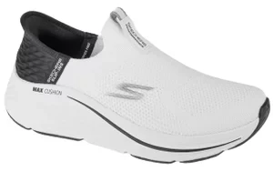 Skechers Slip-Ins Max Cushioning Elite 2.0 - Eternal 129611-WBK, Damskie, Białe, buty do biegania, tkanina, rozmiar: 40