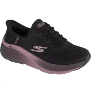 Skechers Slip-Ins: Max Cushioning Elite 2.0 - Solace 129626-BKMV, Damskie, Czarne, buty sportowe, tkanina, rozmiar: 37
