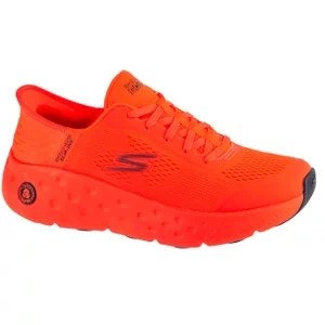 Skechers Slip-Ins: Max Cushioning - Hyper Craze 220701-CRL, Męskie, Pomarańczowe, buty do biegania, tkanina, rozmiar: 41