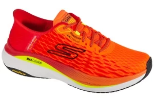 Skechers Slip-Ins: Max Cushioning Propulsion - Vitality 220510-ORMT, Męskie, Pomarańczowe, buty do biegania, tkanina, rozmiar: 41