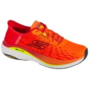 Skechers Slip-Ins: Max Cushioning Propulsion - Vitality 220510-ORMT, Męskie, Pomarańczowe, buty do biegania, tkanina, rozmiar: 42,5