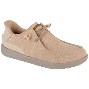 Skechers Slip-Ins: Melson - Coronado 210959-TPE, Męskie, Beżowe, buty sneakers, tkanina, rozmiar: 41