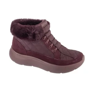 Skechers Slip-Ins: On-The-GO Encore - Elisa 144841-BURG, Damskie, Czerwone, trzewiki, tkanina, rozmiar: 36