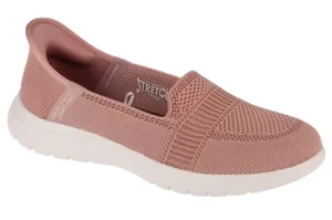 Skechers Slip-Ins On The Go Flex - Camellia 138181-CRML, Damskie, Różowe, półbuty, tkanina, rozmiar: 36