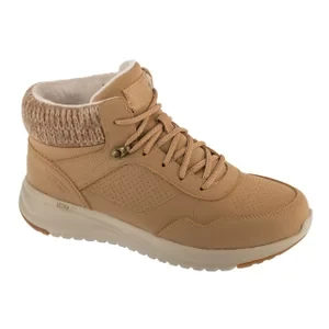 Skechers Slip-Ins: On-The-Go Stellar - Ariana 144739-CSNT, Damskie, Brązowe, buty zimowe, nubuk, rozmiar: 37