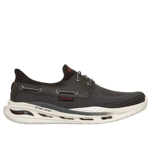 Skechers Slip-ins Relaxed Fit: Arch Fit Orvan - Starport - Grafitowy/Czarny