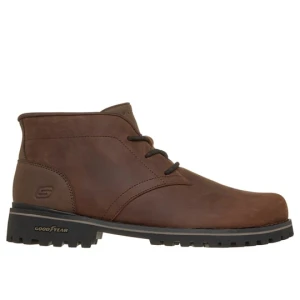 Skechers Slip-ins Relaxed Fit: Quintero - Damien - Ciemny Brazowy