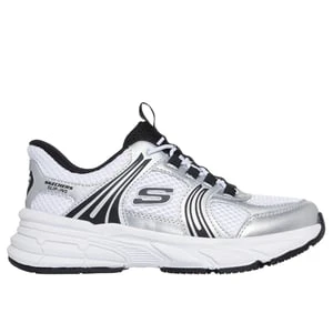 Skechers Slip-ins: Retro-Graph - Classic Kicks - Bialy/Czarny/Srebrny