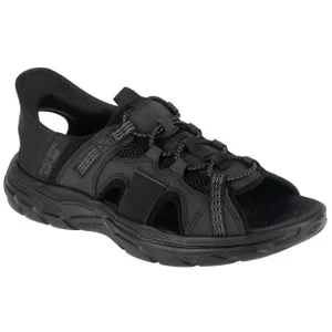 Skechers Slip-Ins: Revolted SS - Merrick 205181-BLK, Męskie, Czarne, sandały, tkanina, rozmiar: 41