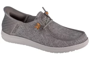 Skechers Slip-Ins RF: Melson - Vaiden 210864-GRY, Męskie, Szare, buty sneakers, tkanina, rozmiar: 41,5