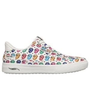 Skechers Slip-ins Rolling Stones: Arch Fit Arcade - Sing It Out - Biały/Wielokolorowy